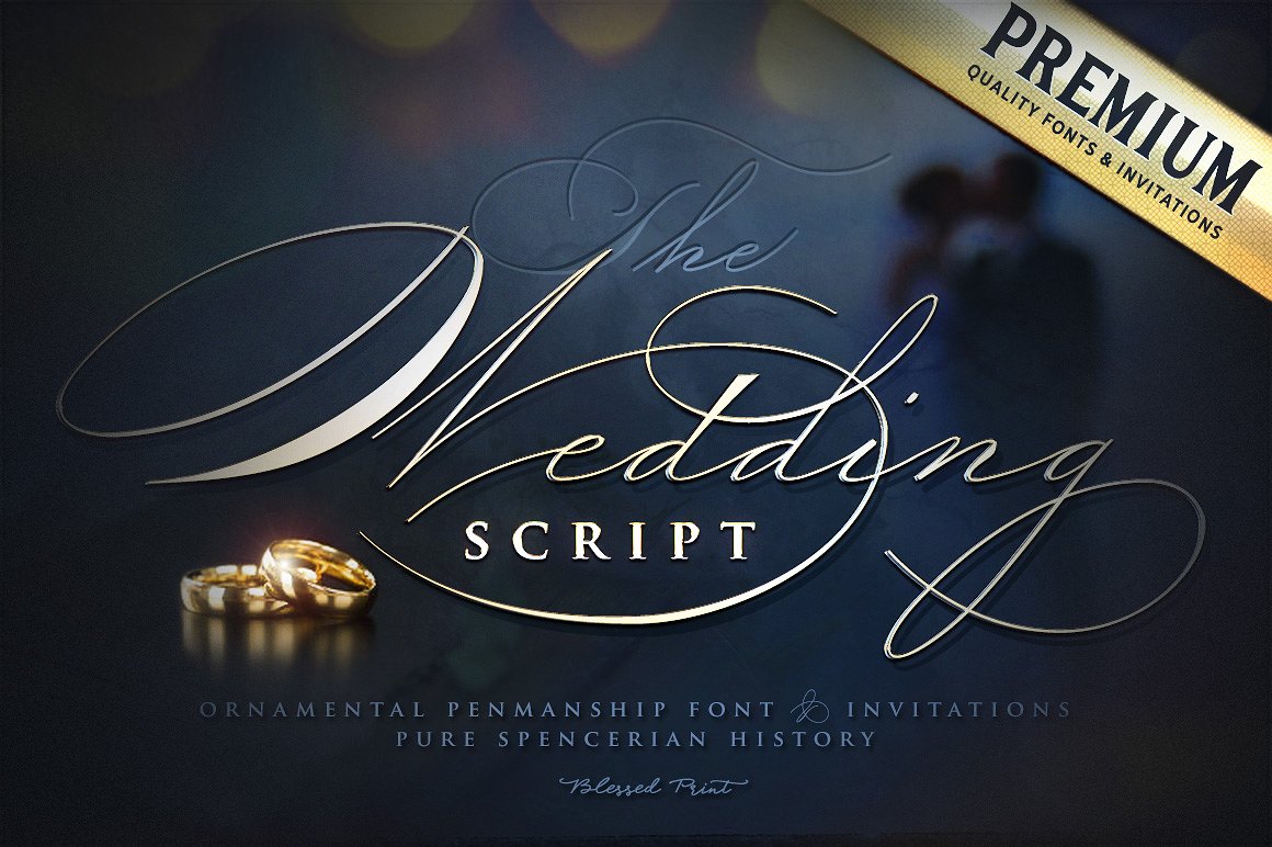 Wedding Script — wedding font preview